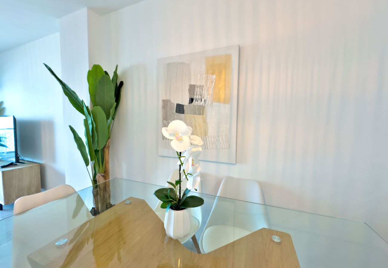 Apartamento en Mijas Costa - Apartamento en 1ª Línea de Playa con Piscinas