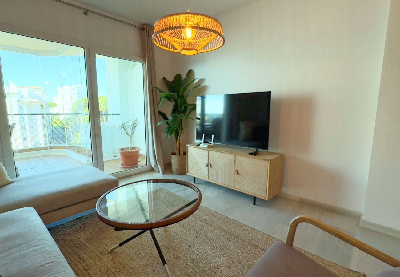 Apartamento en Mijas Costa - Apartamento en 1ª Línea de Playa con Piscinas