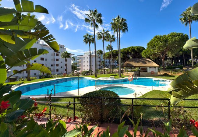 Apartment in Mijas Costa - Beachfront Apartment with Swimming Pools