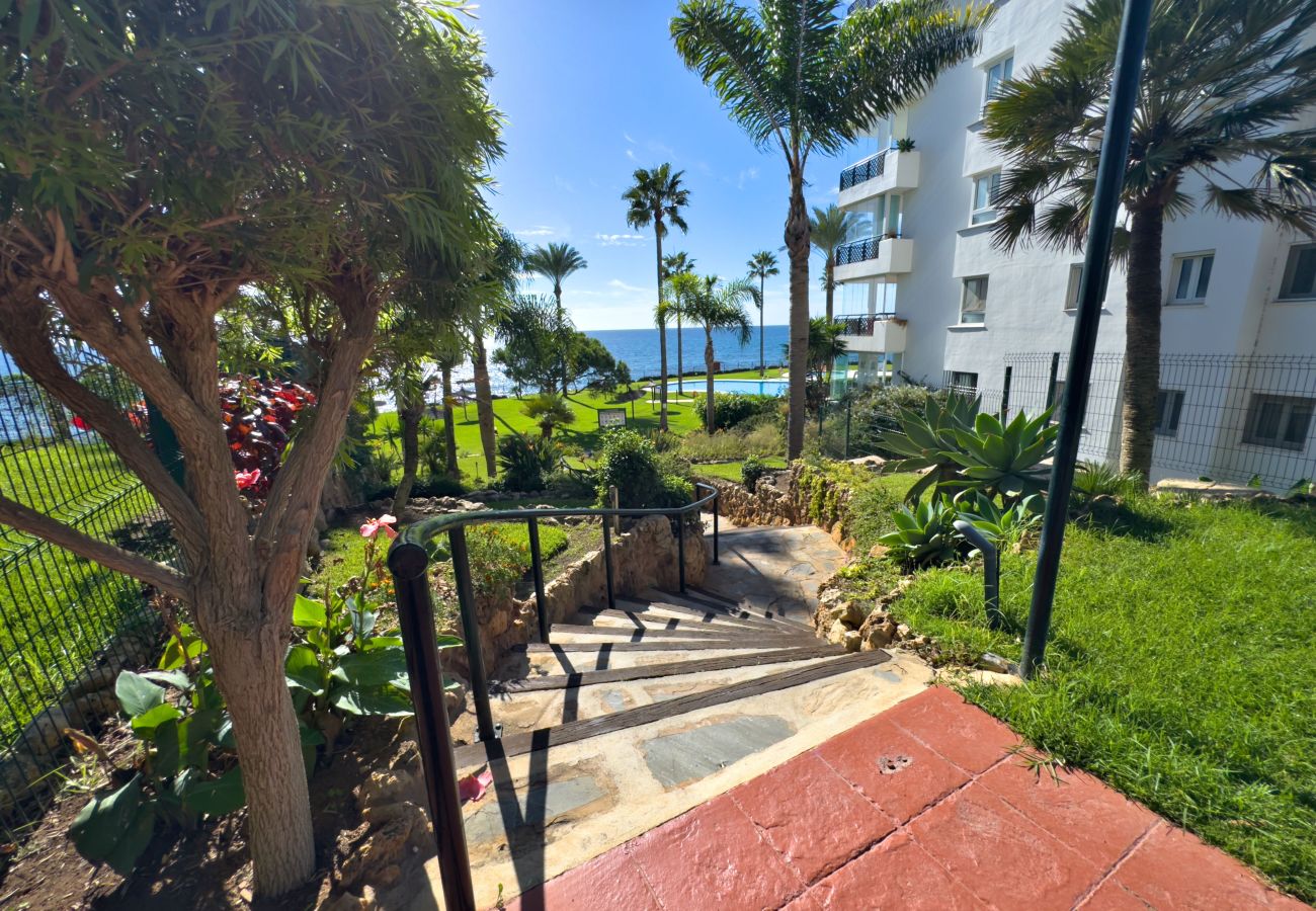 Appartement à Mijas Costa - Appartement en Première Ligne de Plage avec Piscines