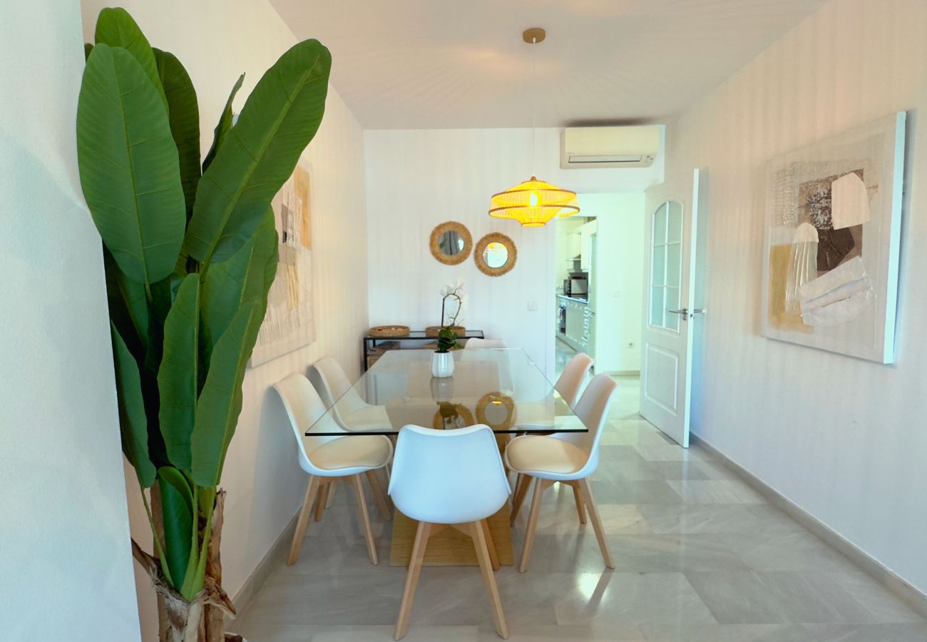 Appartement à Mijas Costa - Appartement en Première Ligne de Plage avec Piscines